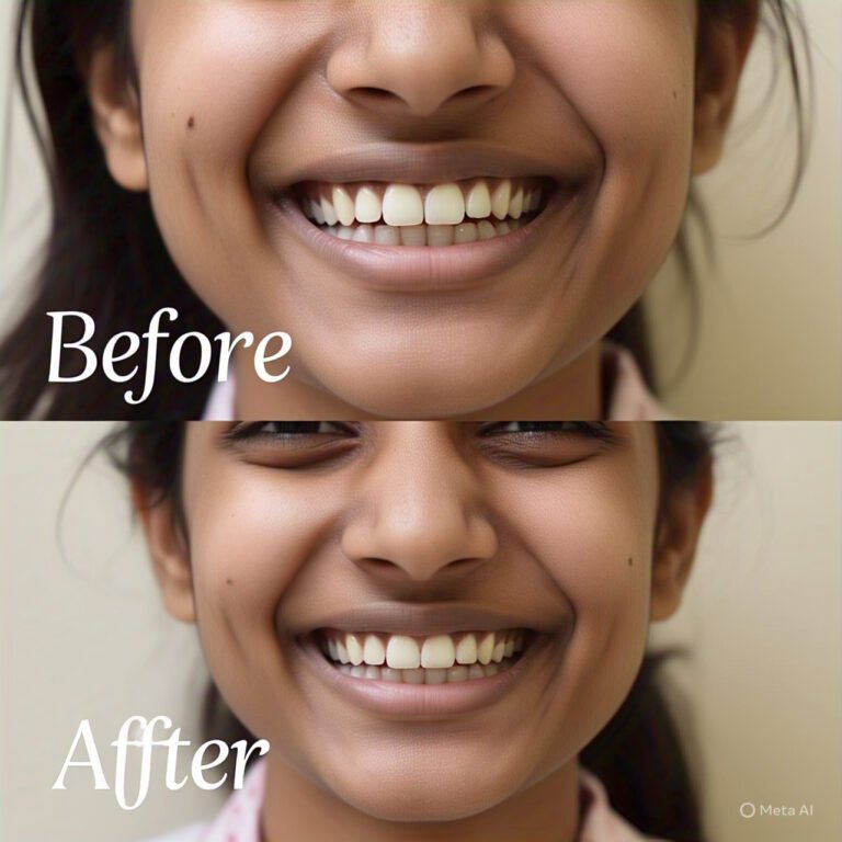 Perfect Smile Super Speciality Dental Clinic Kolkata ( cosmetic denal clinic Kolkata Before & after result )